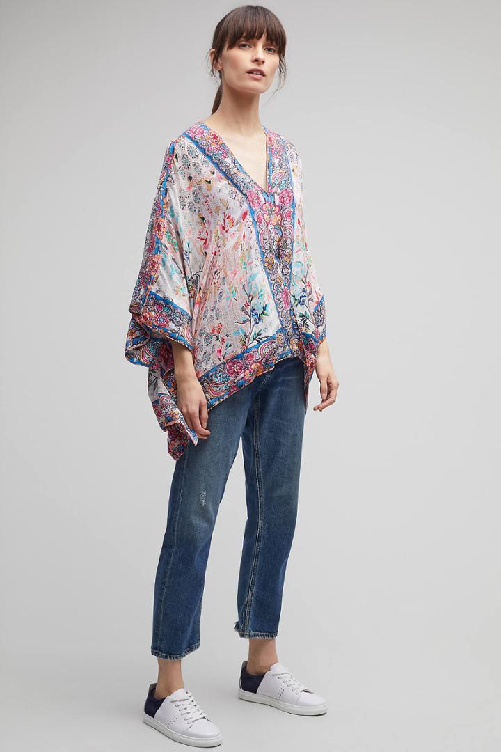 Tolani Rhea Wrap Blouse