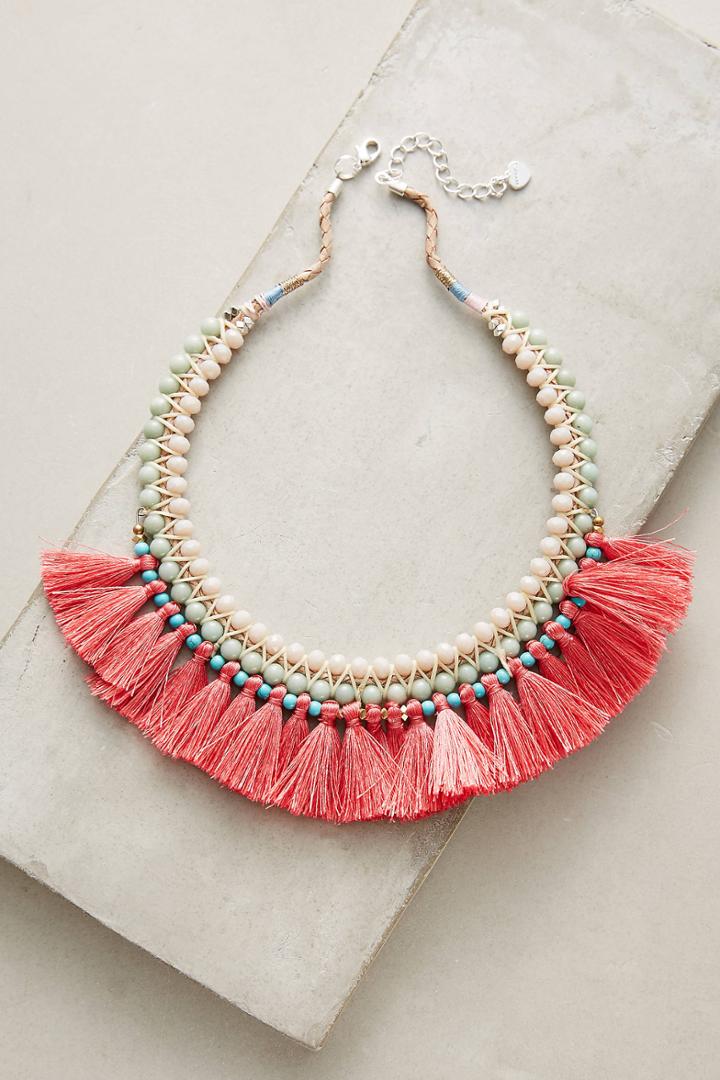 Anthropologie Merrily Bib Necklace
