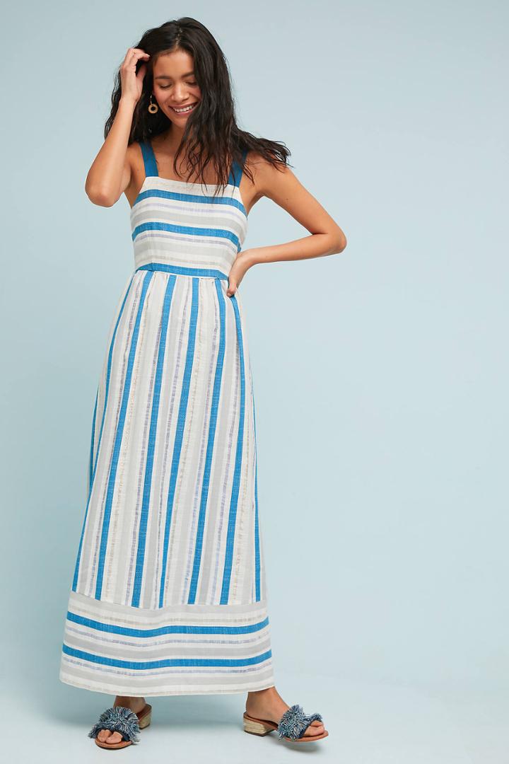 Seen Worn Kept Artesia Textured Maxi Dress