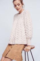 Demy Lee Hand-knit Wool Pullover