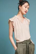 Current Air Karakum Tie-neck Top