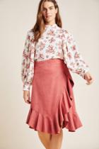 Maeve Marston Ruffled Wrap Skirt