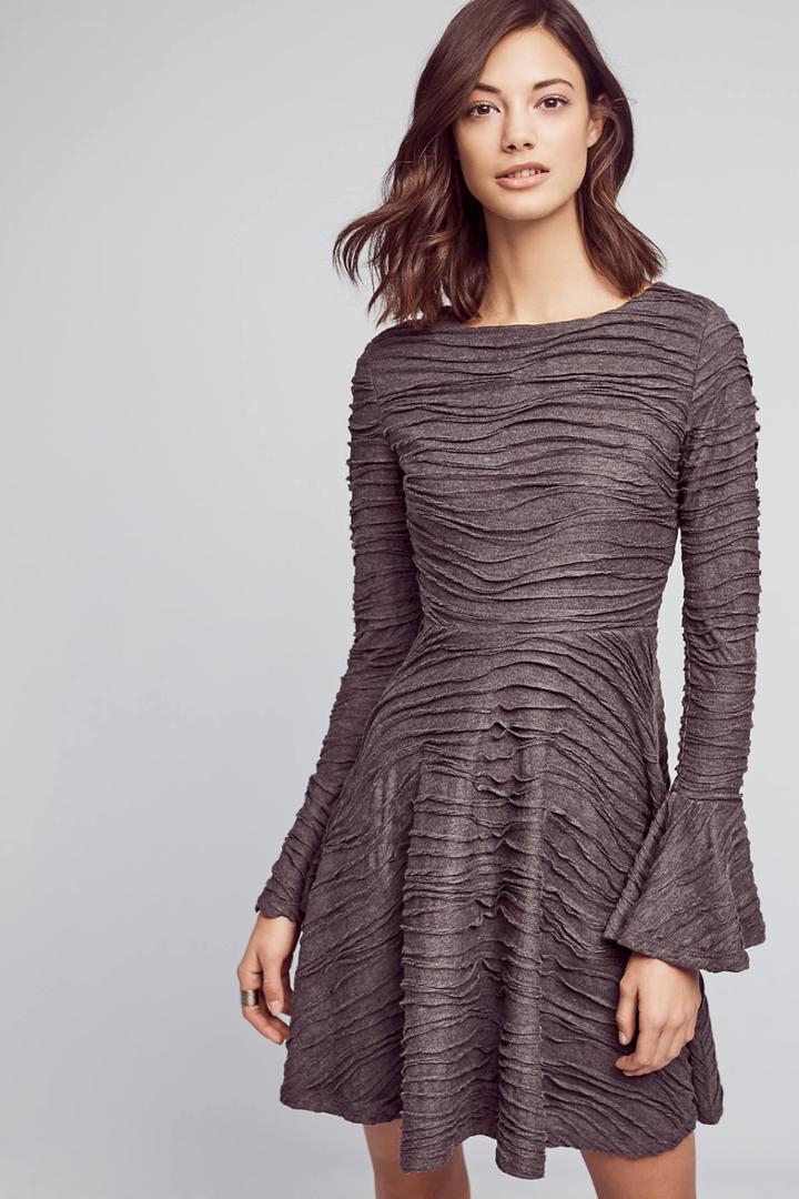 Sunday In Brooklyn Textured Greenpoint Dress