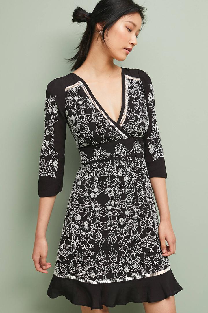 Vanessa Virginia Plautilla Printed Dress