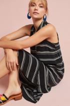 Anthropologie Striped Collared Shirt Dress