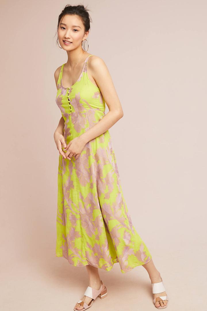 Akemi + Kin Citron Slip Dress