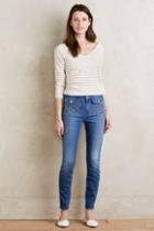 7 For All Mankind Lattice Skinny Ankle Jeans Awin