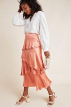 Maeve Cassia Tiered Maxi Skirt