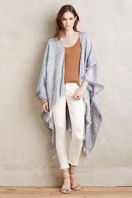 Anthropologie Salcombe Beaded Kimono