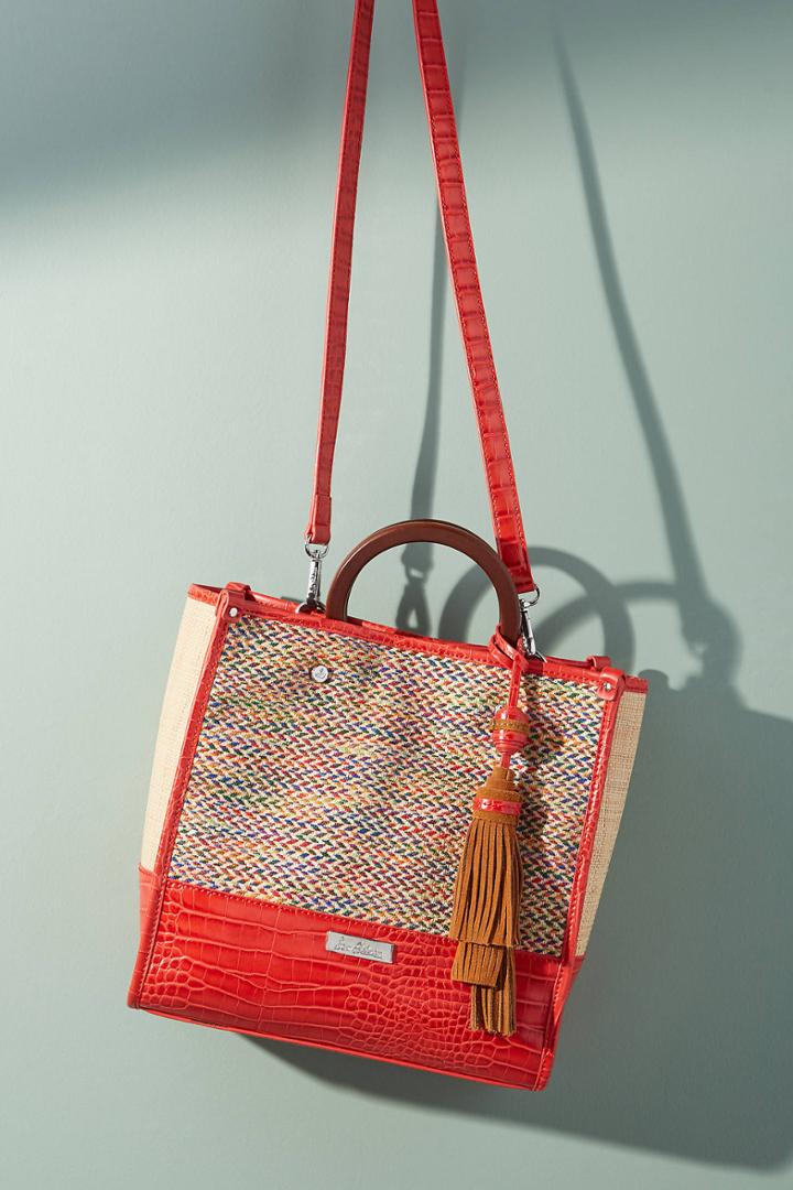 Anthropologie Marian Woven Tote Bag