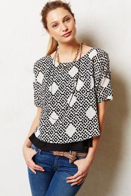 Anthropologie Zane Layered Tee