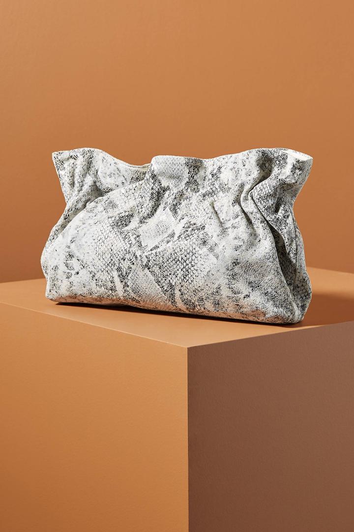 Daniella Lehavi Sidi Snake-printed Clutch