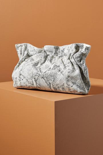 Daniella Lehavi Sidi Snake-printed Clutch