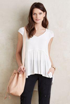 Anama Peplum Swing Tee