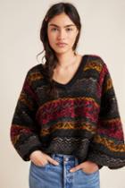 Anthropologie Jacquelyn Shimmer Sweater