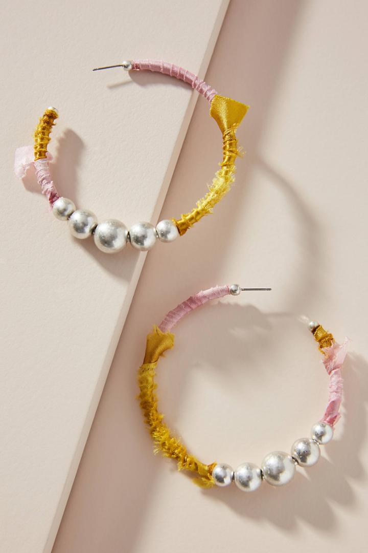 Anthropologie Dannijo Kapowski Hoop Earrings