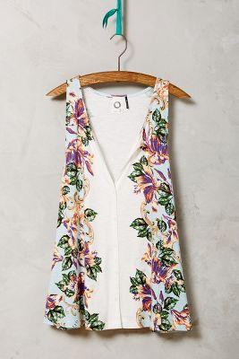 Akemi + Kin Gardenia Buttondown Tank
