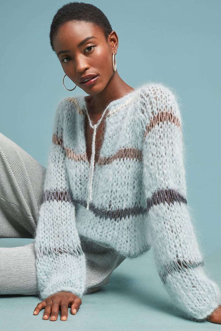 Maiami Ombre Drop-stitched Sweater