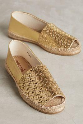 Cubanas Alicante Espadrilles Gold