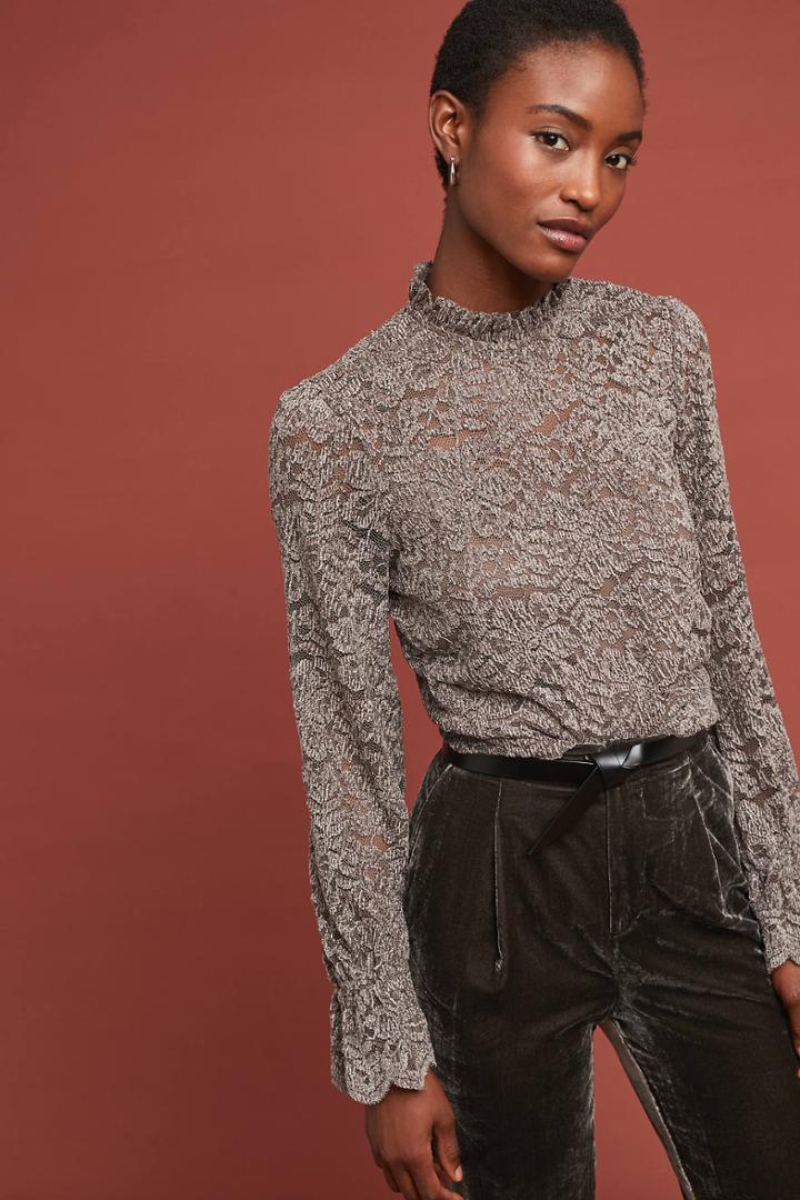 Eri + Ali Delano Lace Top