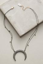Ela Rae Diamond Horn Pendant Necklace