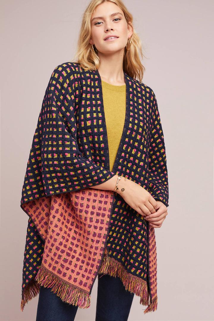 Aldomartins Piazza Fringed Kimono