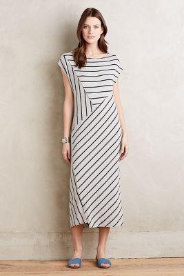 Dolan Stripeknit Midi Dress