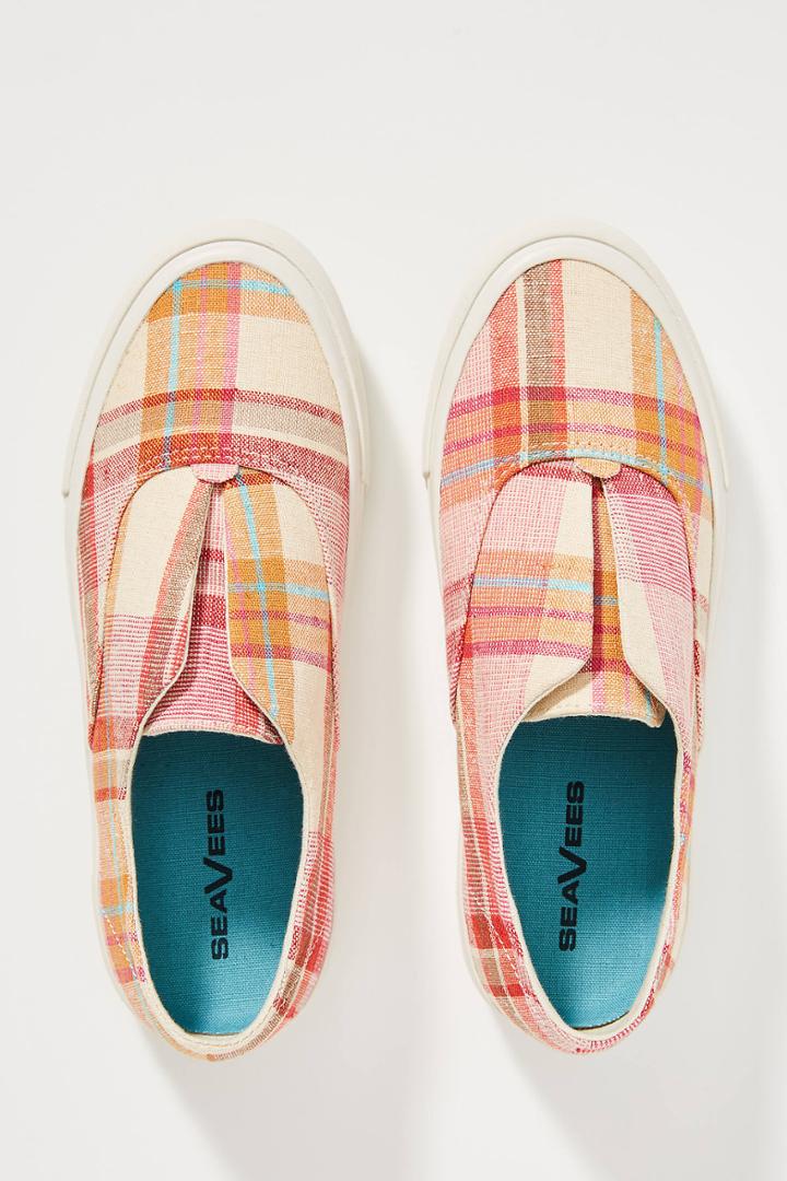 Seavees Plaid Sunset Strip Sneakers