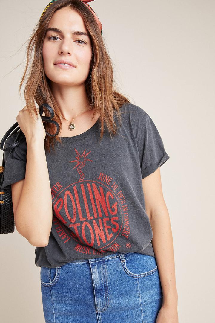 Letluv Rolling Stones Graphic Tee