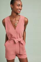Greylin Rosy Belted Romper