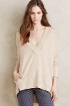 Nesh Shimmered V-neck Pullover