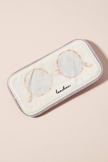 Anthropologie City-themed Glasses Case