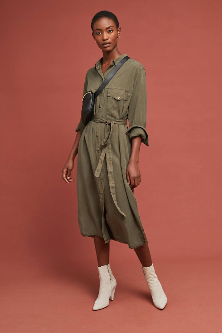 Sanctuary Belted Utility Shirtdress