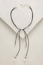 Anthropologie Moonstone Bolo Necklace
