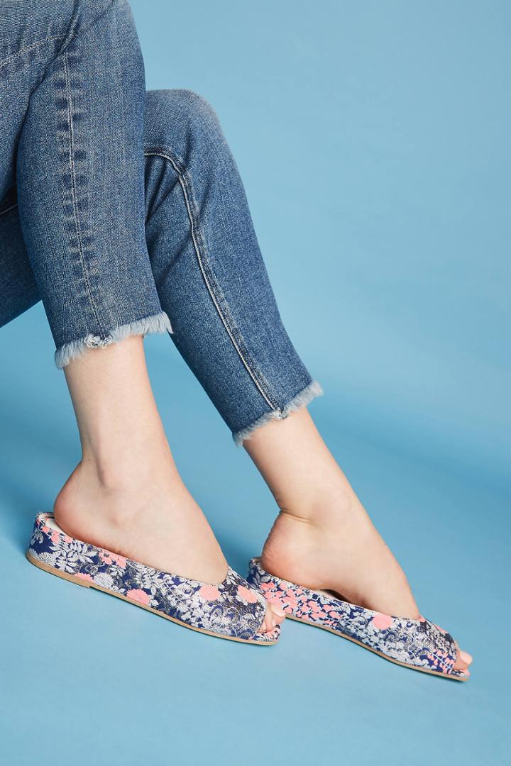 Jeffrey Campbell Del-mar Jacquard Micro Wedges