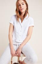 Maeve Caila Cropped Buttondown