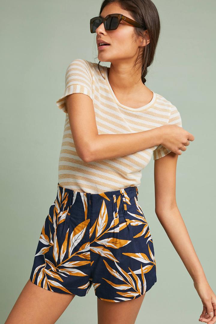 J.o.a. Tropical Palm Shorts