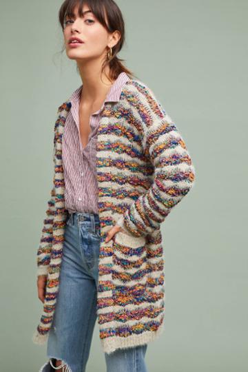 Foxiedox Acadia Striped Cardigan