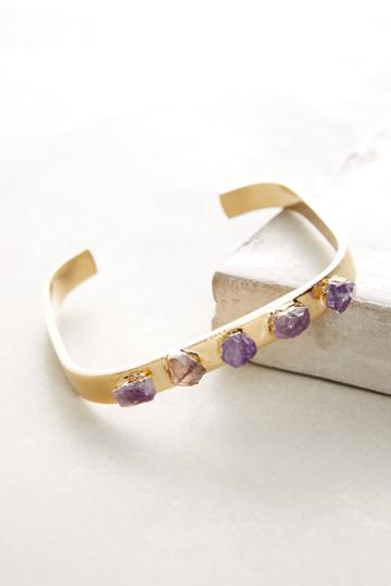 Dani Barbe Amethyst Square Cuff