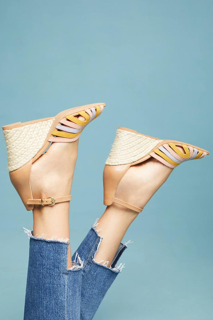 Seychelles Consciousness Peep Toe Wedges