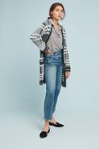 Maeve Freyja Plaid Sweater Coat