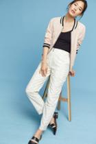 34n 118w Tapered Textured Trousers