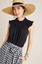 Ranna Gill Freya Ruffle Neck Top