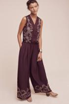 Ranna Gill Teresa Embroidered Jumpsuit