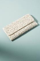 Sol Sana Snow Sparkle Foldover Clutch