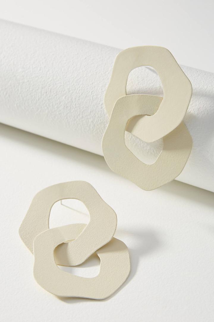 Sibilia Linked Hoop Drop Earrings