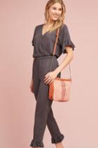Michael Stars Ruffled Jumpsuit