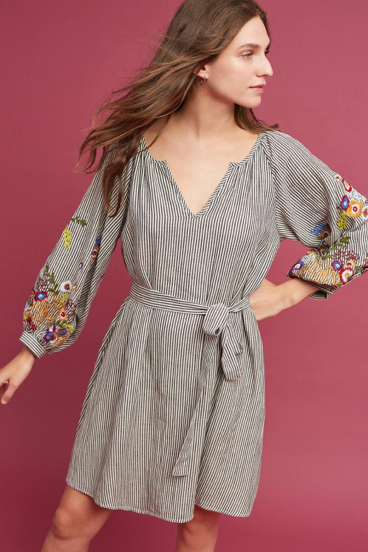 Featherbone Lindsey Embroidered Tunic Dress