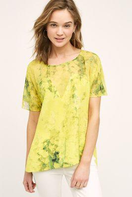 Tracy Reese Ensoleiller Silk Tee