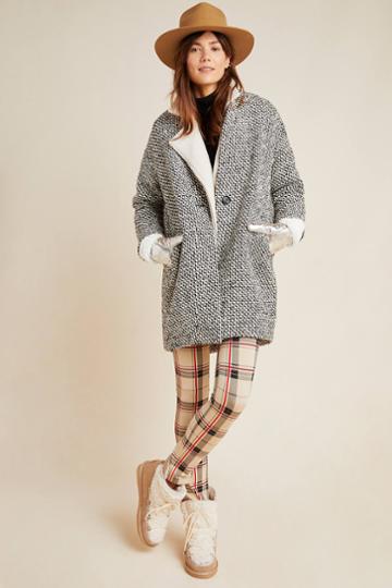 Blanknyc Textured Cocoon Jacket